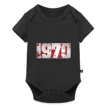 1970 - Baby Premium short-sleeve bodysuit - black - Front