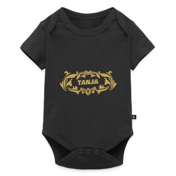 Jennifer - Baby Premium short-sleeve bodysuit - black - Front