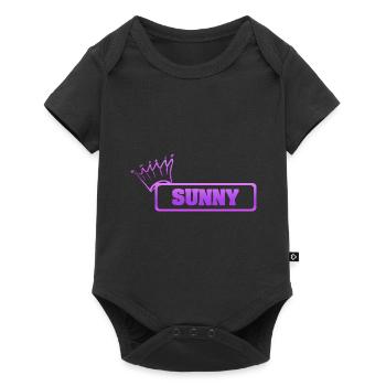 Fille Sunny - Body à manches courtes Premium Bébé - noir - Devant