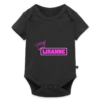 Krone Lisanne - Body à manches courtes Premium Bébé - noir - Devant