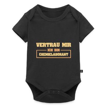 Assistant de laboratoire chimique - Body à manches courtes Premium Bébé - noir - Devant