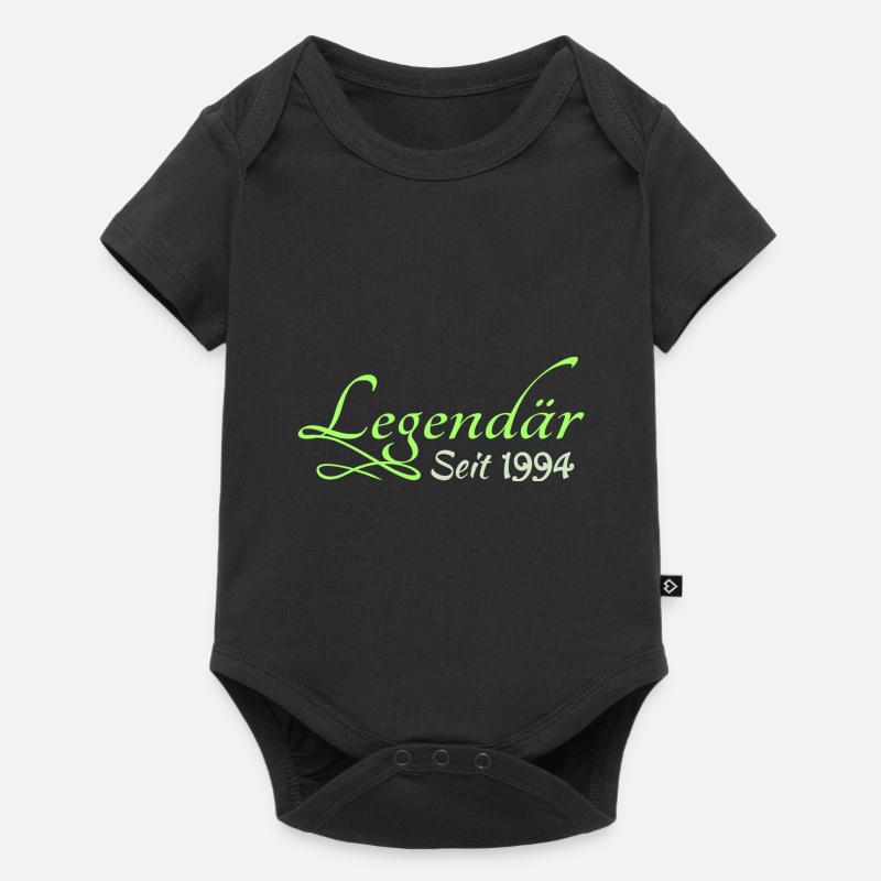 1994 - Baby Premium Kurzarmbody - Schwarz