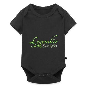 Légendaire 1980 - Body à manches courtes Premium Bébé - noir - Devant