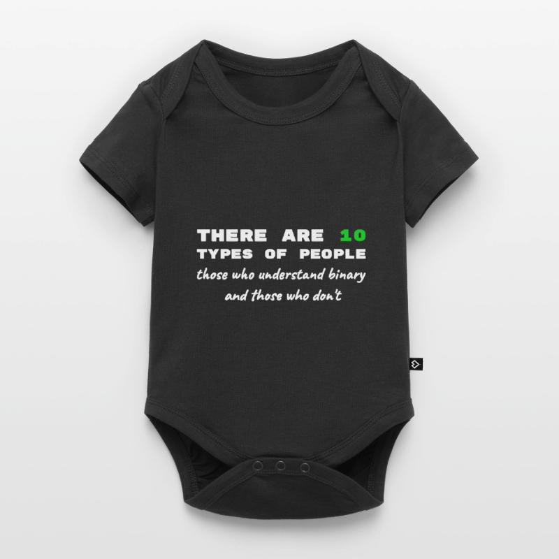 Binary Code Funny Sayings Computer Computer Work Baby Premium short-sleeve bodysuit