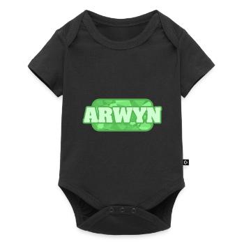 Santé Arwyn - Body à manches courtes Premium Bébé - noir - Devant