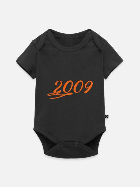 2009 - Body à manches courtes Premium Bébé - noir