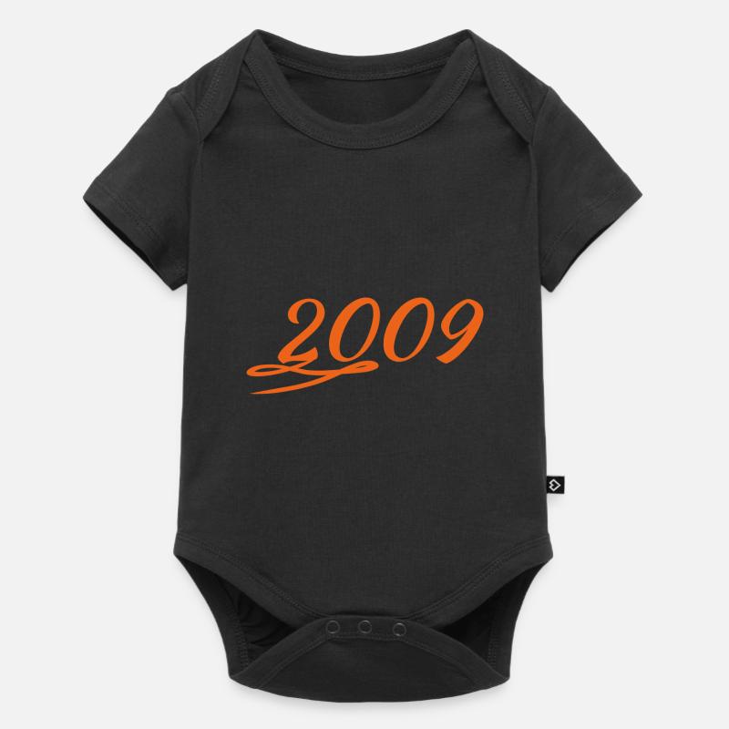 2009 - Baby Premium Kurzarmbody - Schwarz