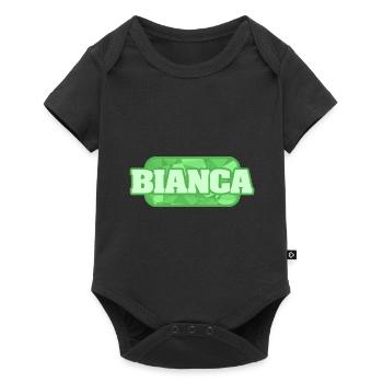 Bio Bianca - Body à manches courtes Premium Bébé - noir - Devant