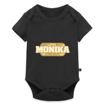 Gift for Monika - Baby Premium short-sleeve bodysuit - black - Front