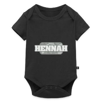 Santé et médecine Henné - Body à manches courtes Premium Bébé - noir - Devant