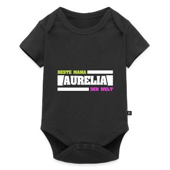 Mother Aurelia - Baby Premium short-sleeve bodysuit - black - Front