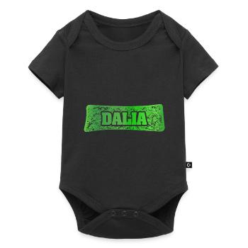 Dalia as a given name - Baby Premium short-sleeve bodysuit - black - Front