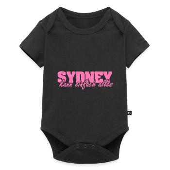 Sydney - Baby Premium short-sleeve bodysuit - black - Front