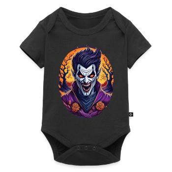 Gruseliges Halloween-party-kostüm Vampir - Baby Premium short-sleeve bodysuit - black - Front