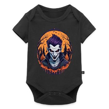 Gruseliges Halloween-partykostüm Vampir - Body à manches courtes Premium Bébé - noir - Devant