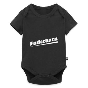 Paderborn - Textdesign mit Stadtnamen - Baby Premium Kurzarmbody - Schwarz - Vorne