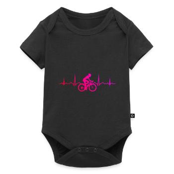 Vélo de montagne Velo Vélo VTT Cyclisme Femme - Body à manches courtes Premium Bébé - noir - Devant