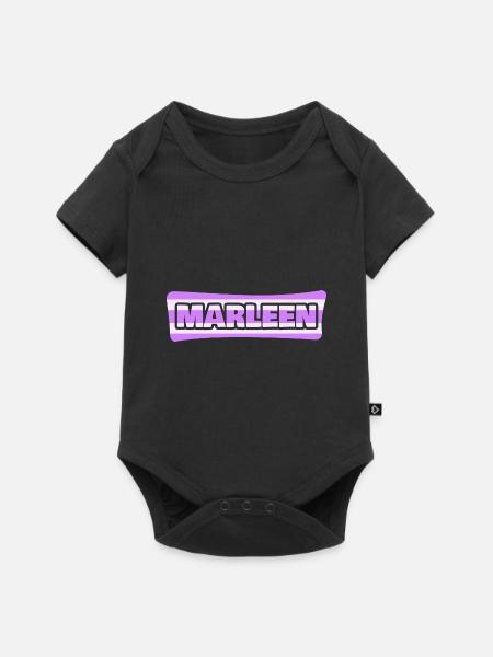 Hochzeit Kopie - Baby Premium Kurzarmbody - Schwarz