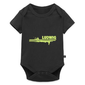 Cadeau pour Ludwig - Body à manches courtes Premium Bébé - noir - Devant