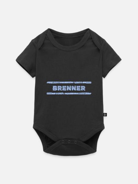Beruf Brenner - Baby Premium Kurzarmbody - Schwarz