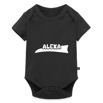 Gift for Alexa - Baby Premium short-sleeve bodysuit - black - Front