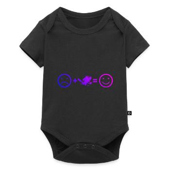 Diver Free Dive Scuba Diver Taucher Damen - Baby Premium Kurzarmbody - Schwarz - Vorne