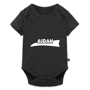 Cadeau pour Aidan - Body à manches courtes Premium Bébé - noir - Devant