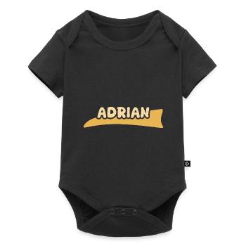 Adrien - Body à manches courtes Premium Bébé - noir - Devant