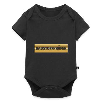 Occupation: Building materials tester - Baby Premium short-sleeve bodysuit - black - Front
