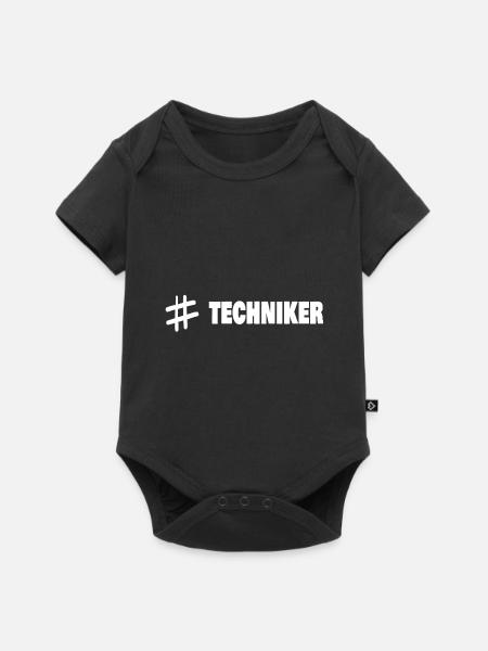 Techniker - Baby Premium Kurzarmbody - Schwarz