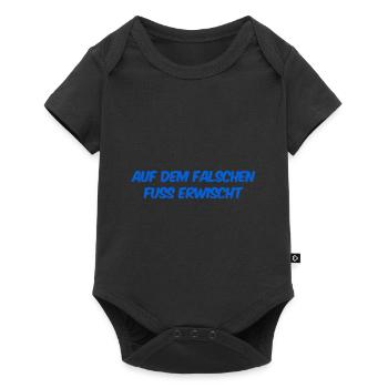 das kam unerwartet - Baby Premium Kurzarmbody - Schwarz - Vorne