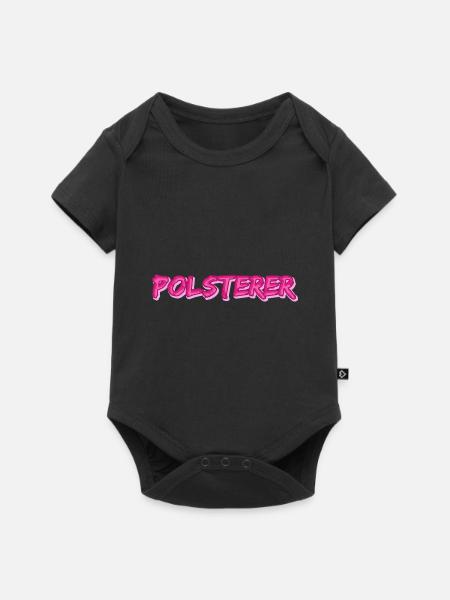 Job Polsterer - Baby Premium Kurzarmbody - Schwarz