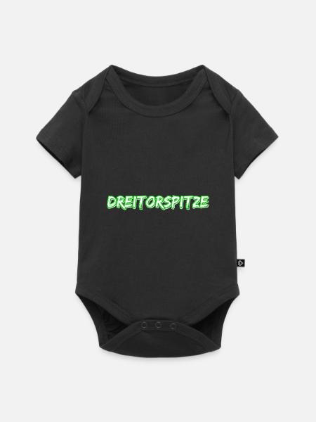 Trekking Dreitorspitze - Baby Premium Kurzarmbody - Schwarz