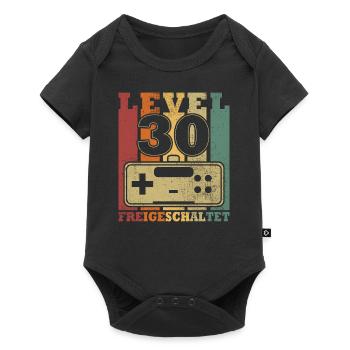 Niveau 30 Débloqué - Body à manches courtes Premium Bébé - noir - Devant