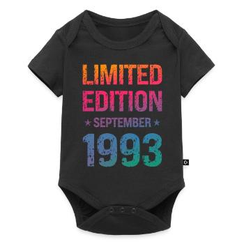 Limited Edition Birthday Party Vintage 1993 - Baby Premium short-sleeve bodysuit - black - Front