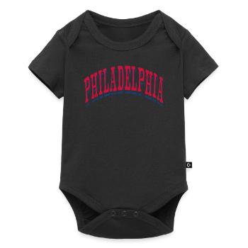 Philadelphia - Baby Premium short-sleeve bodysuit - black - Front