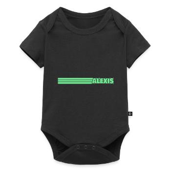 Style Alexis - Baby Premium short-sleeve bodysuit - black - Front