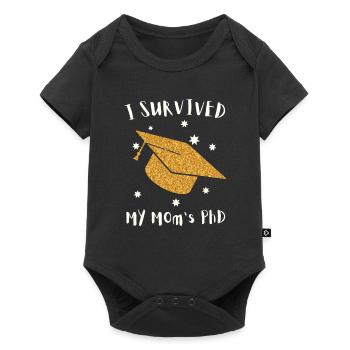 PHD Degree Doctorate Graduate MBA PhD Graduation - Baby Premium Kurzarmbody - Schwarz - Vorne