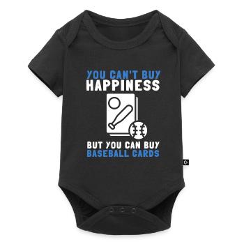 Baseball Card Collector And Baseball Memorabilia - Baby Premium short-sleeve bodysuit - black - Front