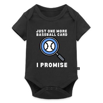Baseball Card Collector And Baseball Memorabilia - Baby Premium short-sleeve bodysuit - black - Front
