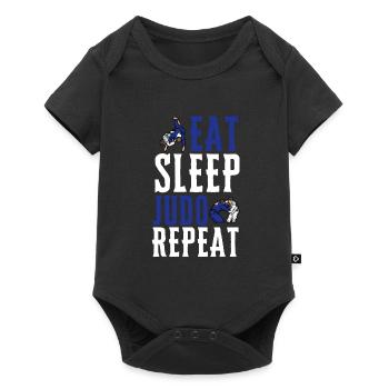 Judo Judoka Jiu Jitsu And Taekwondo Martial Arts - Baby Premium Kurzarmbody - Schwarz - Vorne