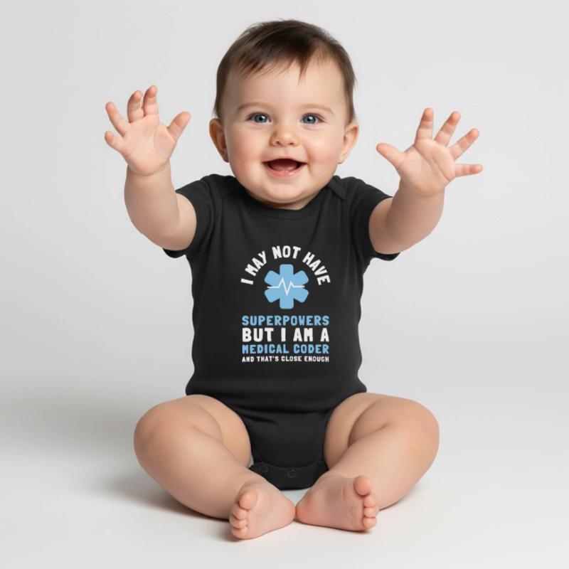 Medical Coder Coding VA Nurse And Clinical Coding Baby Premium short-sleeve bodysuit