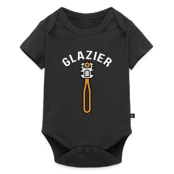 Glazier Glass Fitter And Glass Setter Window - Baby Premium short-sleeve bodysuit - black - Front