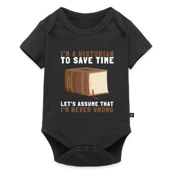 Research Historian Museum Curator And Archivist - Baby Premium short-sleeve bodysuit - black - Front
