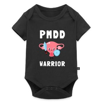 PMDD Sensibilisation Syndrome prémenstruel menstruel - Body à manches courtes Premium Bébé - noir - Devant