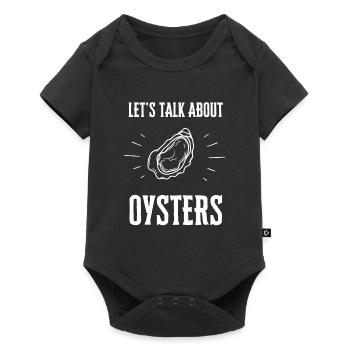 Oyster Shuck Shucking Seafood And Clam Digger - Baby Premium short-sleeve bodysuit - black - Front
