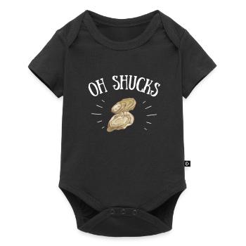 Oyster Shuck Shucking Seafood And Clam Digger - Baby Premium short-sleeve bodysuit - black - Front