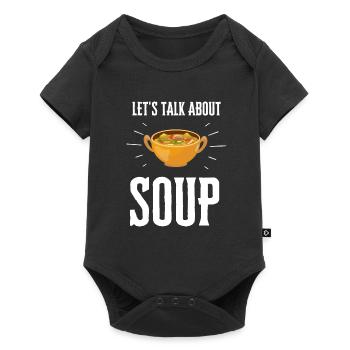 Canned Soup Liquid Food Cook Restaurant Food Lover - Baby Premium short-sleeve bodysuit - black - Front