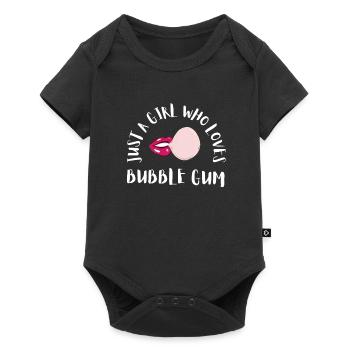 Bubble Gum Gumball Sweet Candy Machine Bubblegum - Body à manches courtes Premium Bébé - noir - Devant