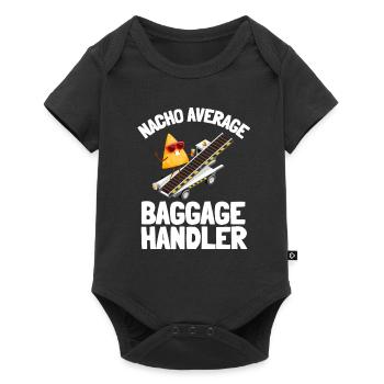 Baggage Handler Airfield Airport Worker - Baby Premium short-sleeve bodysuit - black - Front